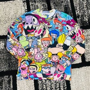 cartoon network graphic pullover